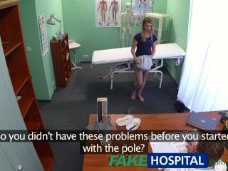 Fakehospital Unschuldige Blonde Bekommt Die Ärzte Massage