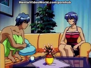 Regnerischen Nacht Und Heißes Paar Sex Hentai Orgasmus